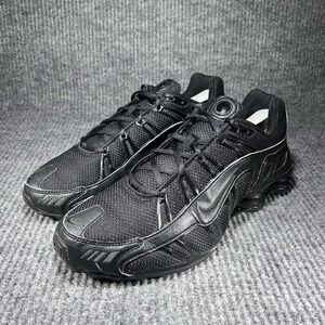 Nike‎ Shox Turbo 3.2 SL Men's Size 10 Triple Black Running Shoes 2014 455541-020